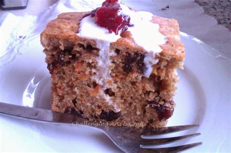 Challenging Arts And Crafts Easy Carrot Plum Cake