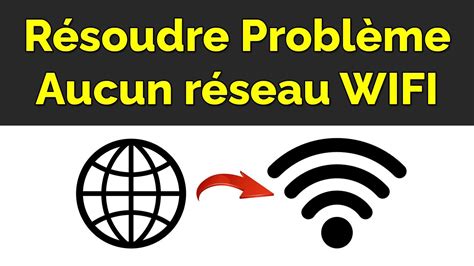 Comment R Soudre Le Probl Me De Connexion Internet Aucun R Seau Wifi