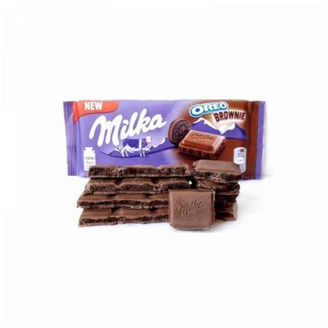 شکلات اورئو براونی شکلاتی 100 گرمی میلکا Milka Oreo Brownie OrbelCoffee