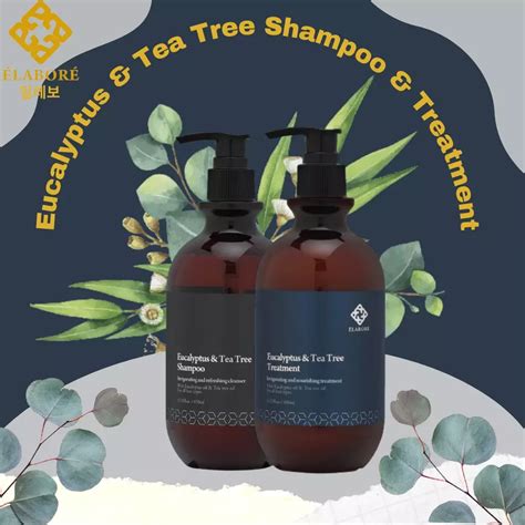 Jual Elabore Elabore Eucalyptus Tea Tree Shampoo Treatment Package