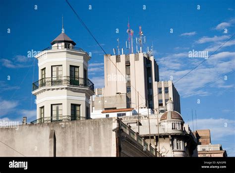 Colonial Architecture Montevideo Uruguay Stock Photo Alamy