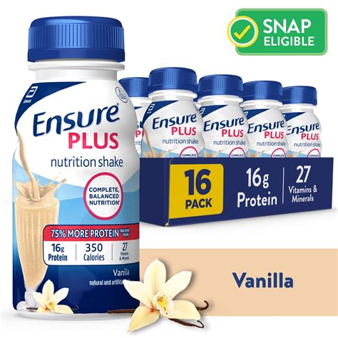 Ensure Plus Powder Complete Balanced Nutrition Vanilla 53 Off