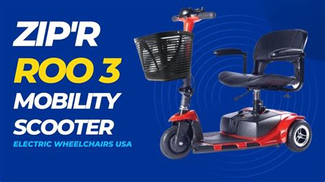 Zip R Roo Wheel Mobility Scooter Youtube