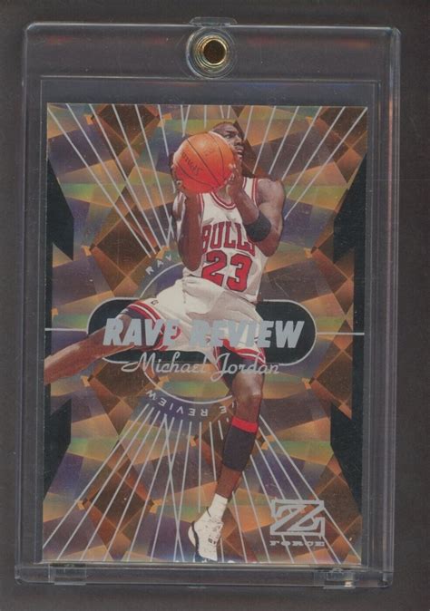 Skybox Z Force Rave Review Michael Jordan Chicago Bulls Hof