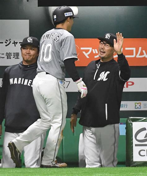 【ロッテ】ドラ2友杉篤輝プロ初スタメン初安打初得点！吉井監督「3試合に1回はスタメンで」 プロ野球写真ニュース 日刊スポーツ