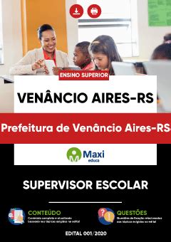 Apostila Prefeitura de Venâncio Aires RS Maxi Educa