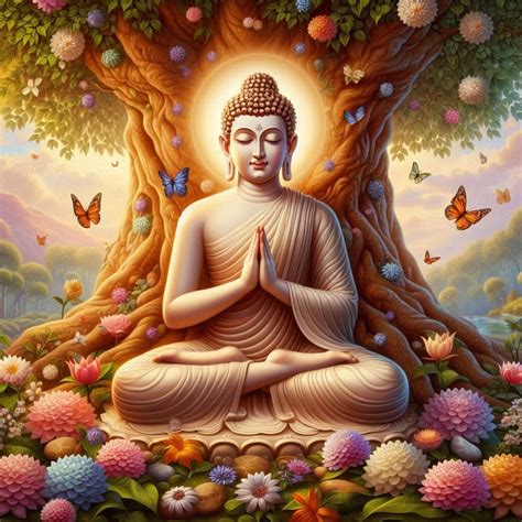 Download Ai Generated Gautam Buddha Royalty Free Stock Illustration