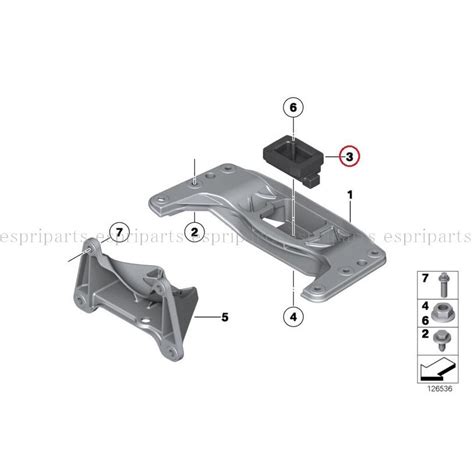 Bmw F10 F11 F07 523d 535i Ah5 F12 F13 F07 640i F01lci F02lci 740i ミッションマウント Atマウント 22316770289