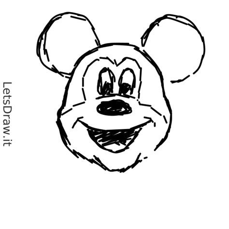 How To Draw Mickey Mouse Uzf68a8rk Png LetsDrawIt