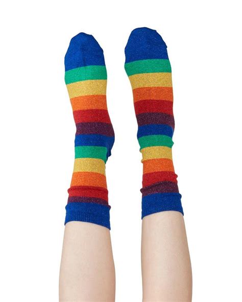 Glitter Rainbow Socks Rainbow Socks Socks Shopping Outfit