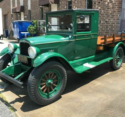 1928 Chevrolet 1 Ton Flatbed Truck Original 4 Cylinder For Sale