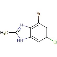 现货供应九鼎化学4 Bromo 6 chloro 2 methylbenzoimidazole 纯度95 1 0g 5