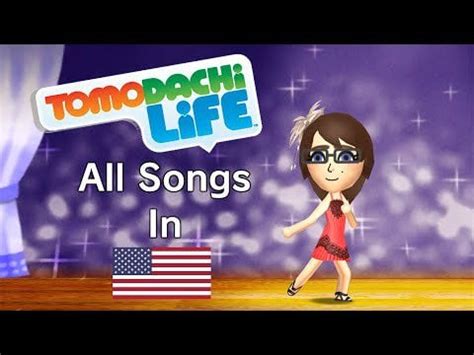 Tomodachi Life) All Songs (English/USA) : r/tomodachilife