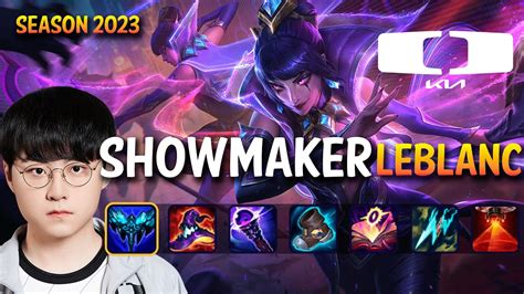 Dk Showmaker Leblanc Vs Twisted Fate Mid Patch 1317 Kr Ranked Youtube