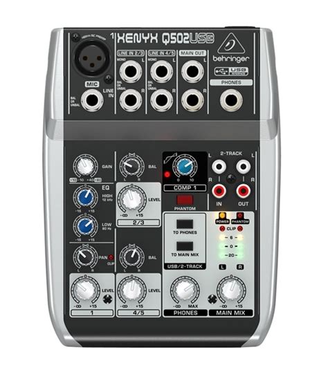 Mesa De Som Canais Behringer Xenyx Q Usb V Mesa De Som