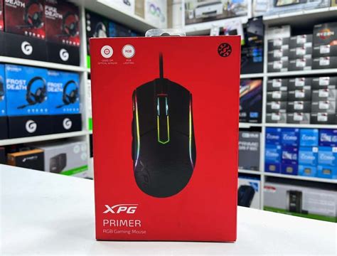 Mouse Xpg Primer Gaming Sensor Hasta Dpi Iluminacion Rgb Con