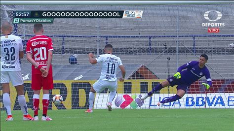 Gol Víctor Malcorra Pumas 2 0 Toluca Deportes Más Deportes TUDN