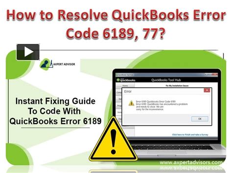 Ppt How To Resolve Quickbooks Error Code Powerpoint