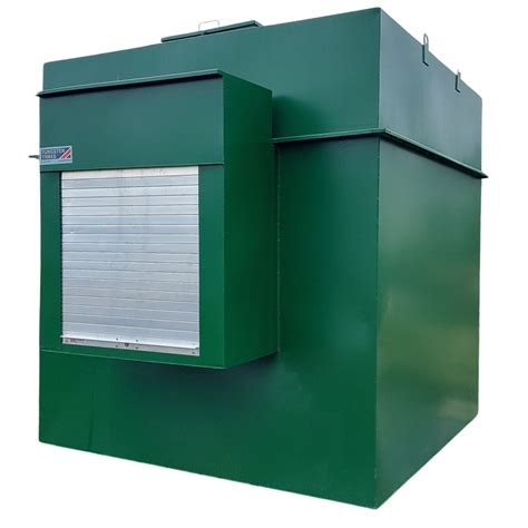 10000 Litre Bunded Secure Fuel Tank Plastic In Steel Tanks Uk
