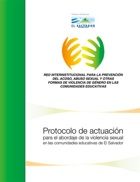 Protocolo De Actuaci N Para El Abordaje De La Violencia Sexual En