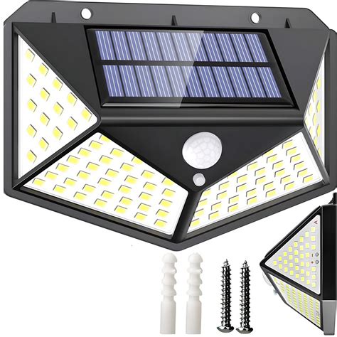 Halogen Solarny Led Z Czujnikiem Ruchu Lampa Solarna Cienna Mocna