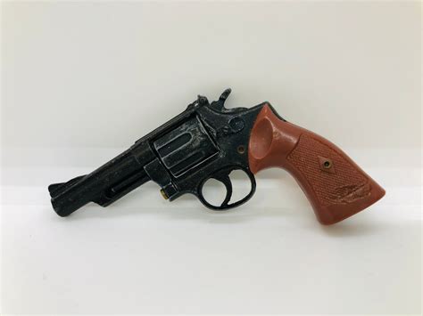 Vintage 1974 Marx Tiny Toy 357 Revolver Cap Gun Etsy