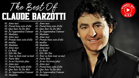 Claude Barzotti Les Plus Grands Succ S Les Plus Belles Chanson De