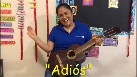 Canción de despedida preescolar YouTube