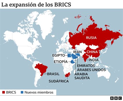 Qué tan poderosos son los BRICS y qué países se incorporan al bloque en