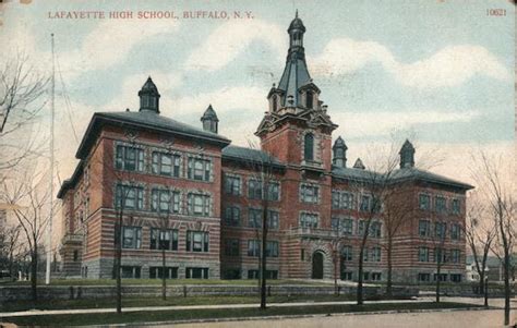 Lafayette High School Buffalo, NY Postcard