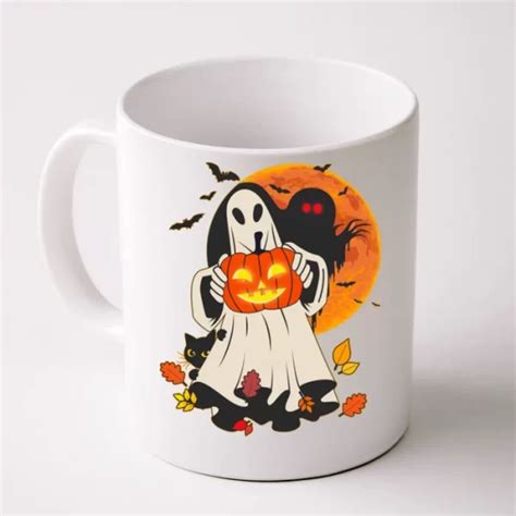 Spooky Halloween Autumn Ghost Jackolantern Coffee Mug Need A Gift For