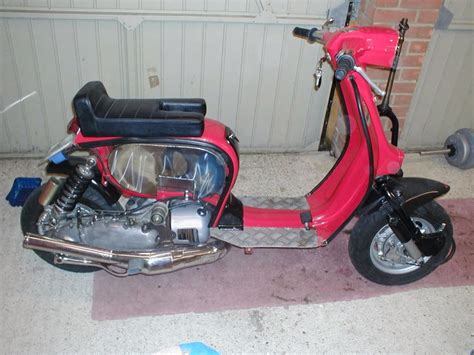 Cutdown Lambretta Moped Motorcycle Choppers Scooters Vehicles