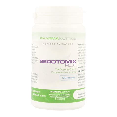 Serotomix Plus V Caps 120 Pharmanutrics Kopen Pazzox