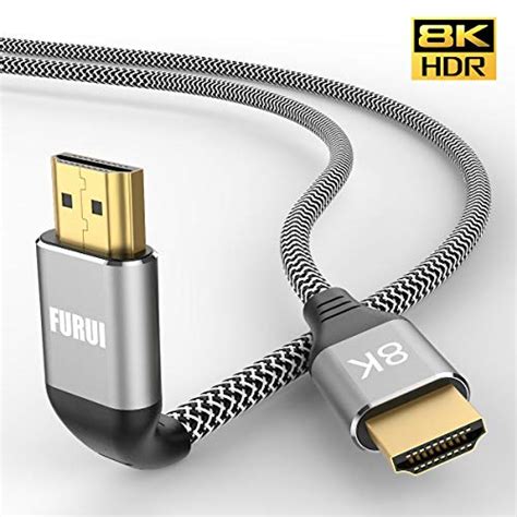 8K HDMI Cable 10ft FURUI Nylon Braided 2 1 HDMI Cable CL3 Rated