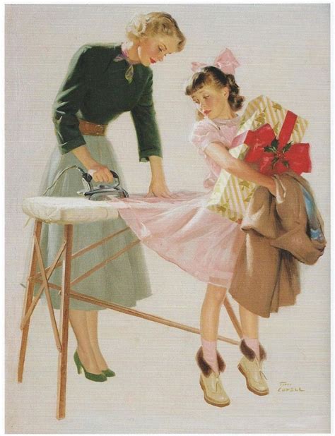 The American Magazine Dec Tom Lovell In Norman Rockwell