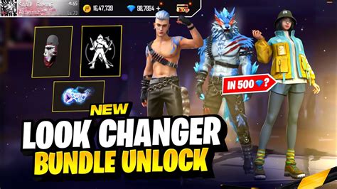 Unlock New Look Changer Bundle Free Fire Winter Ascension Event