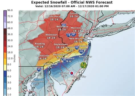 N.J. weather: Up to 24 inches of snow in latest winter storm forecast ...