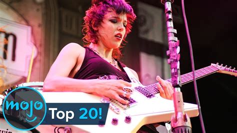 Top 20 Greatest Female Guitarists Of All Time Youtube