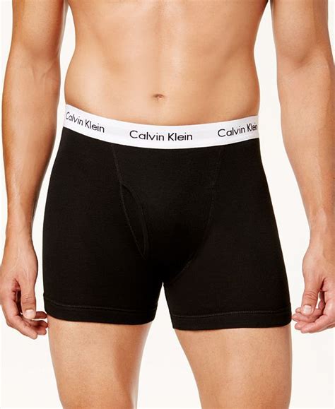 Calvin Klein Men S 5 Pack Cotton Classic Boxer Briefs And Reviews Underwear And Socks Men Macy S