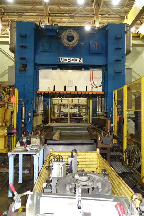 300 Ton Verson Metal Stamping Press For Sale - Call 616-200-4308