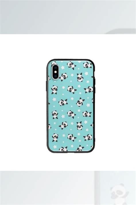 Coque Pour Iphone Xs Panda Dab Noir Estelle Adam Motif Wiqeo