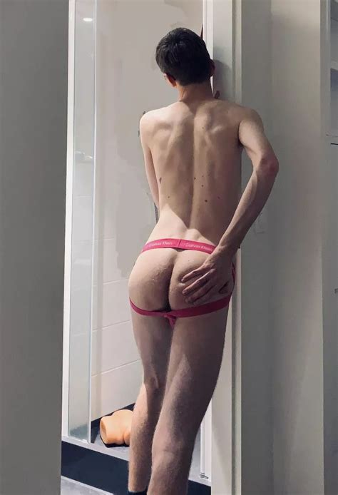 21yo First Time Trying Out Jockstrap Im So Horny Lmk What You Think
