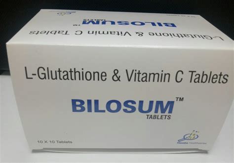 L Glutathione 500mg Vitamin C 40mg Tablets Tab Vitamin C Vit C