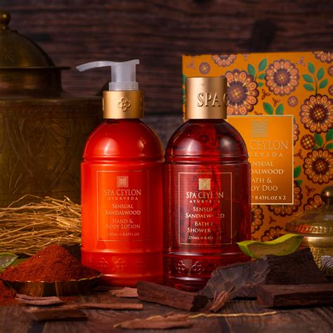 Sensual Sandalwood Bath And Body Duo