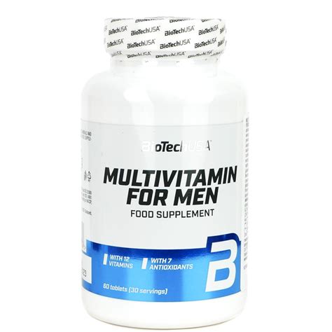 💪 Купити Biotech Multivitamin для Men 60tab по ціні 525грн в Дніпрі доставка по Україні