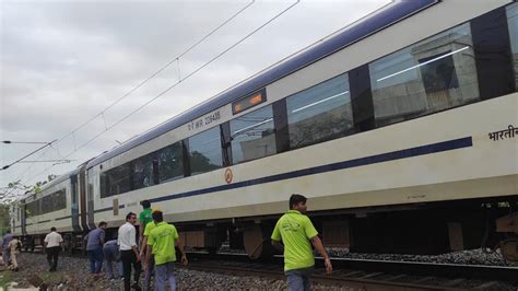 Vande Bharat Train Hits Bull Near Gujarat S Valsad Halted For Minutes