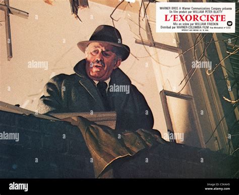 The Exorcist Year: 1973 USA Lee J. Cobb Director: William Friedkin Stock Photo - Alamy