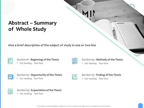 Abstract Summary Of Whole Study Ppt Powerpoint Presentation Ideas ...