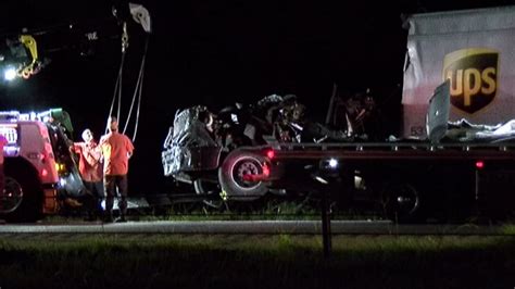 Ups Truck Driver Dies In Walker Co Crash Abc13 Houston