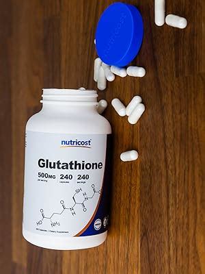 Amazon Nutricost Glutathione Capsules Mg Capsules Gluten